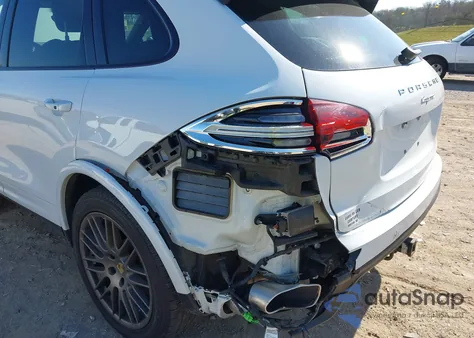 2017 Porsche Cayenne Platinum Edition from USA, damaged, VIN WP1AA2A2XHKA85652